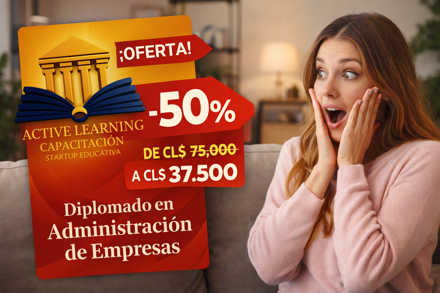 Promoción Diplomado Administración de Empresas - Banner 1