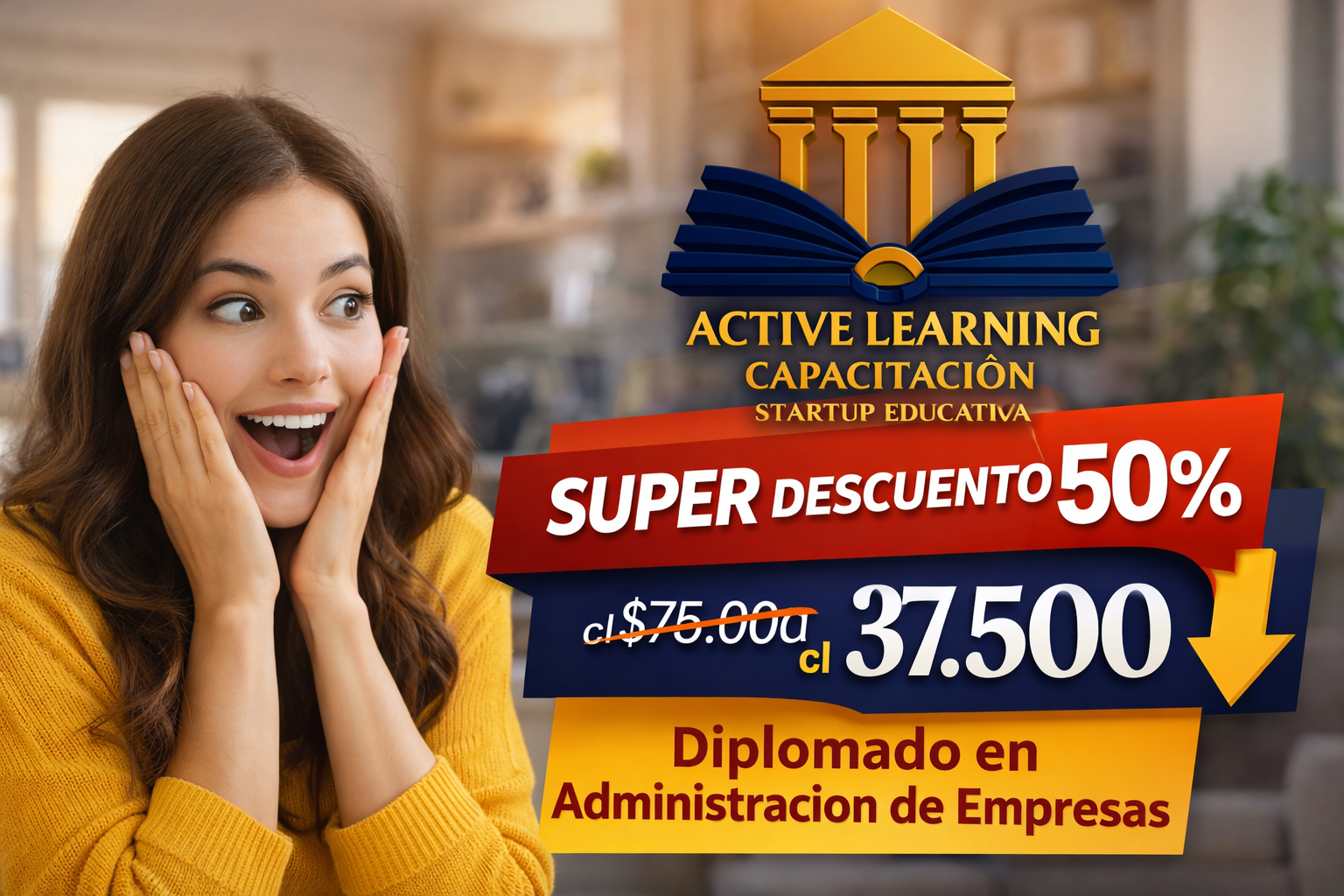 Promoción Diplomado Administración de Empresas - Banner 2