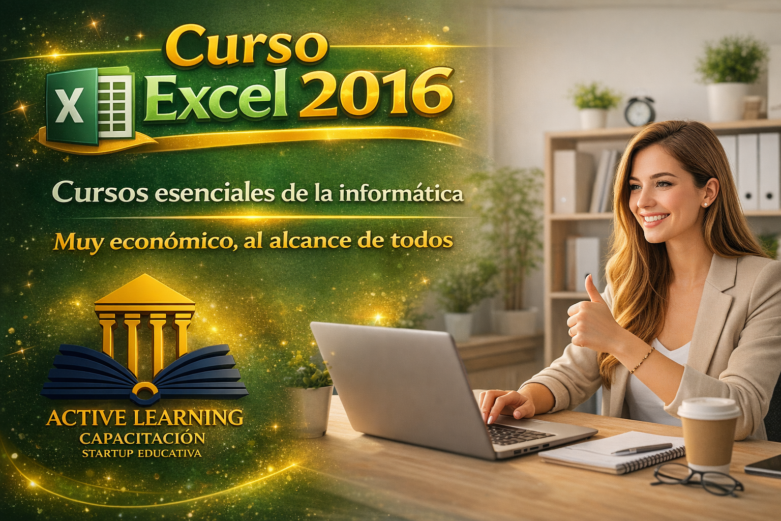 Banner curso Excel 2016